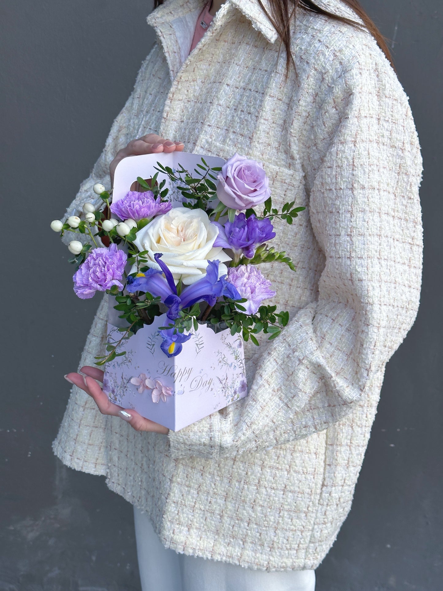 Handbag Floral Box