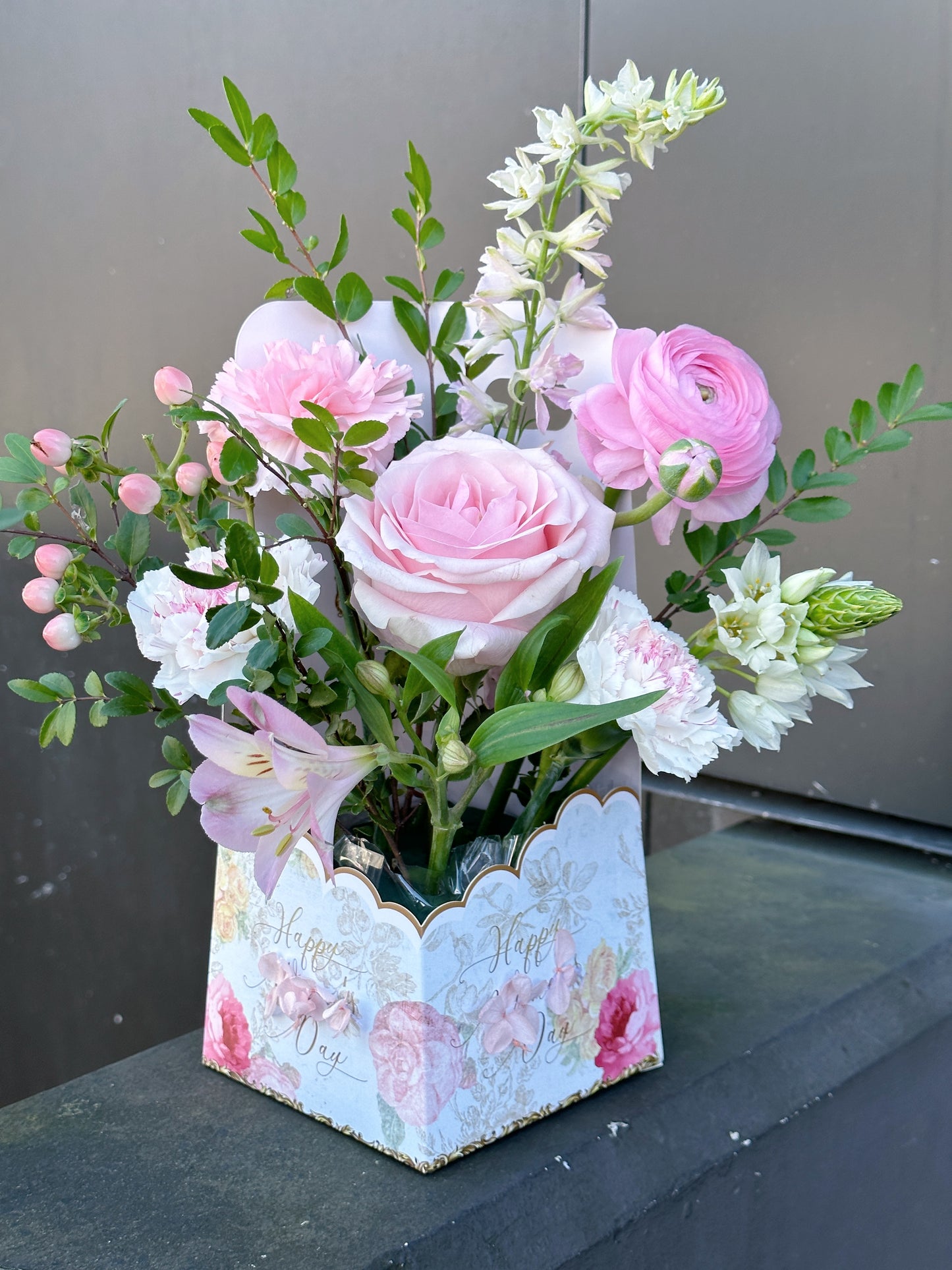 Handbag Floral Box