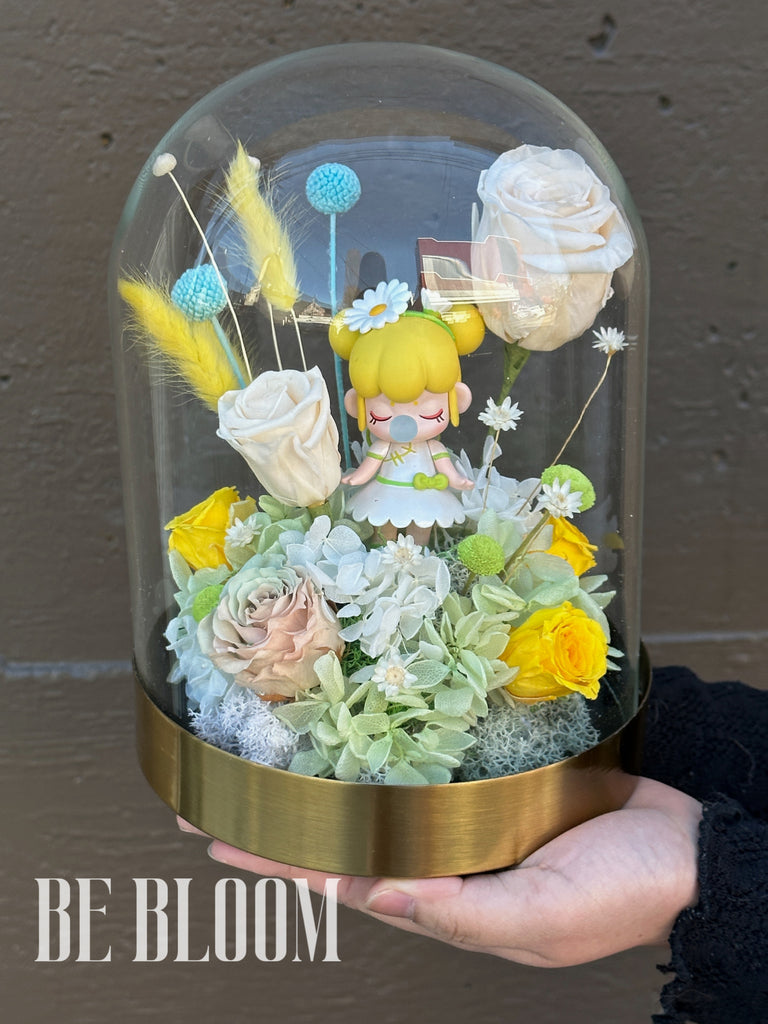 Blind Box Doll Preserved-flower glass vial