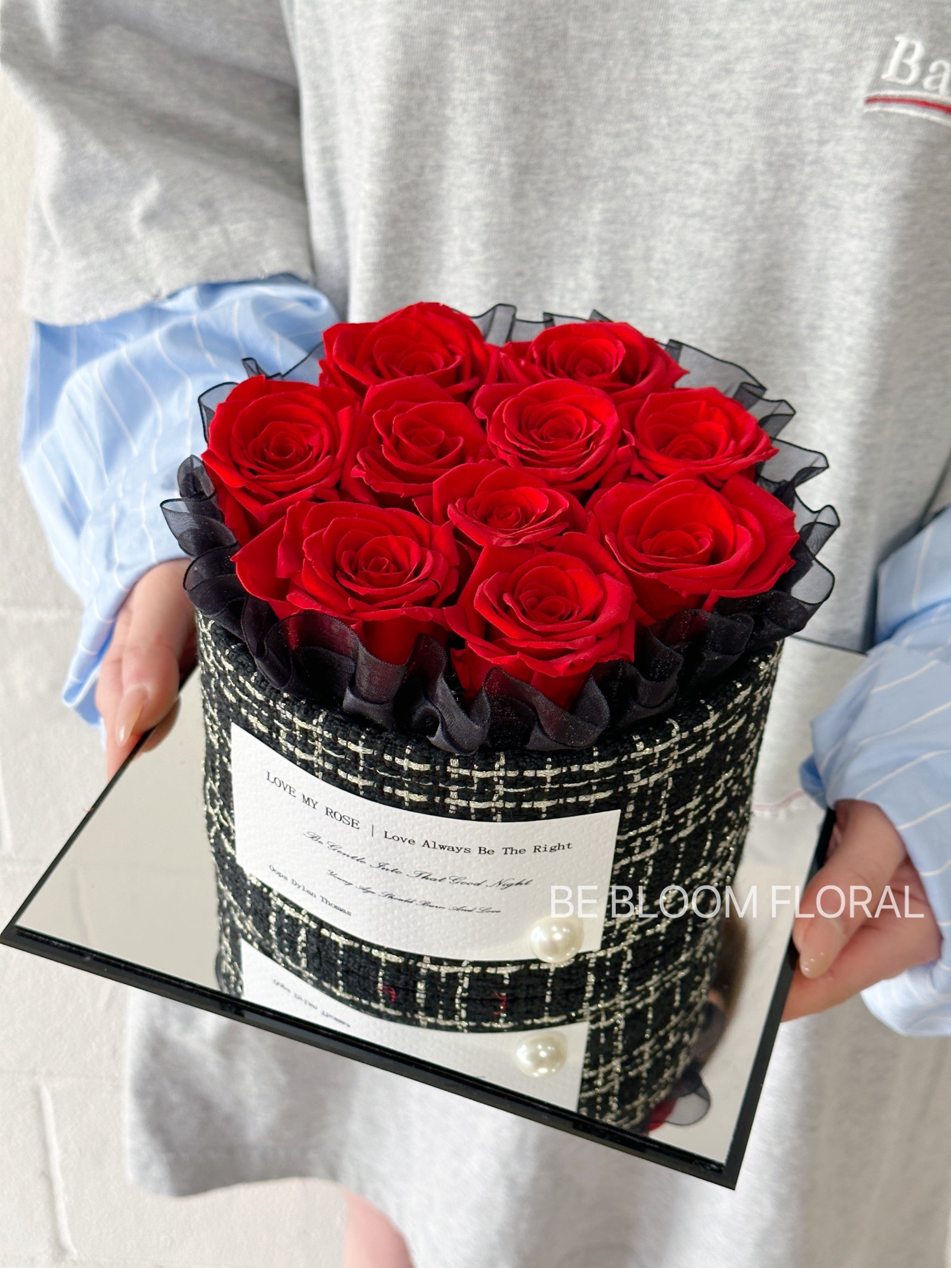 “CoCo” Preserved Rose Box
