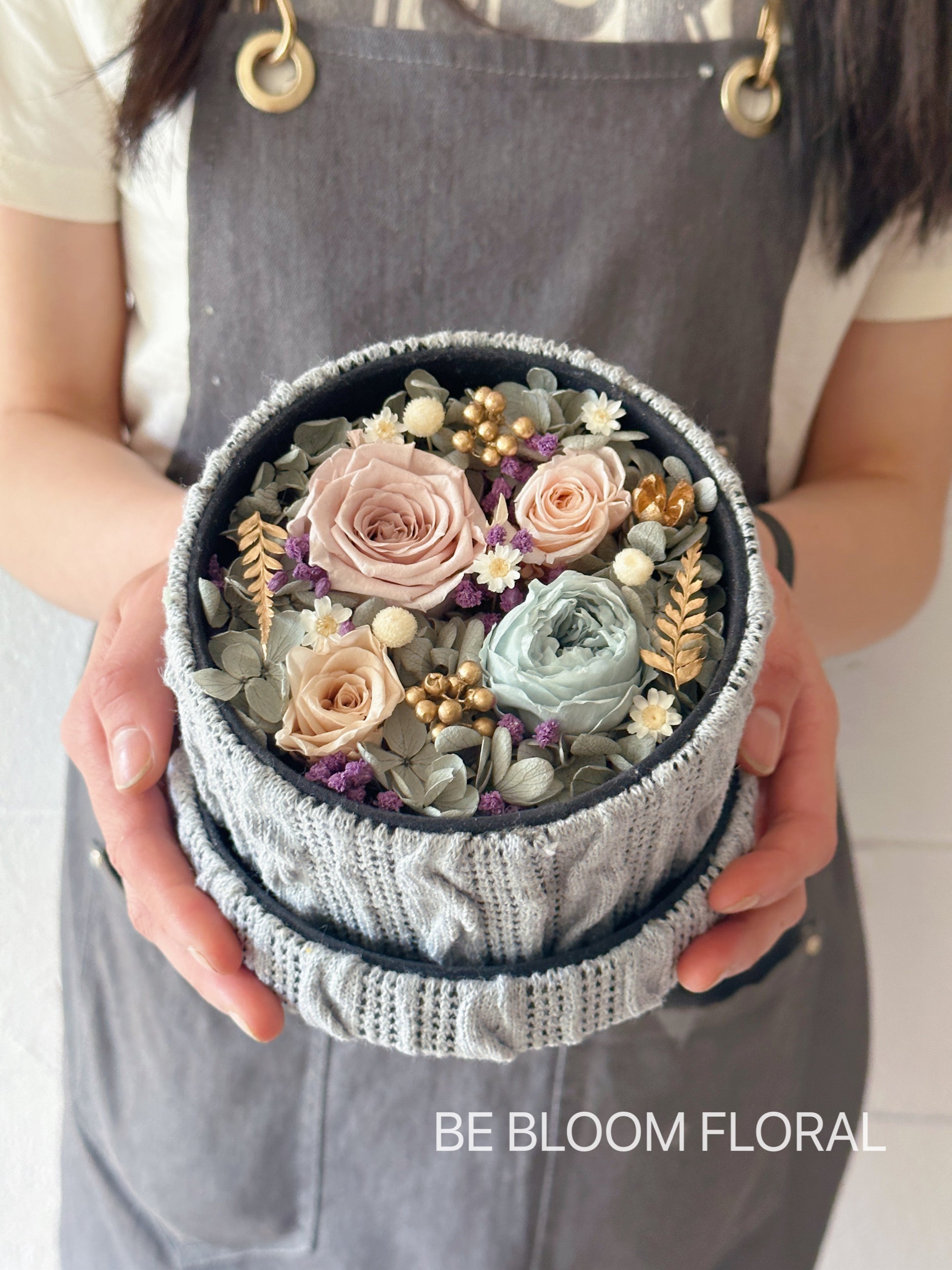 "Sweety" Preserved Flower Box