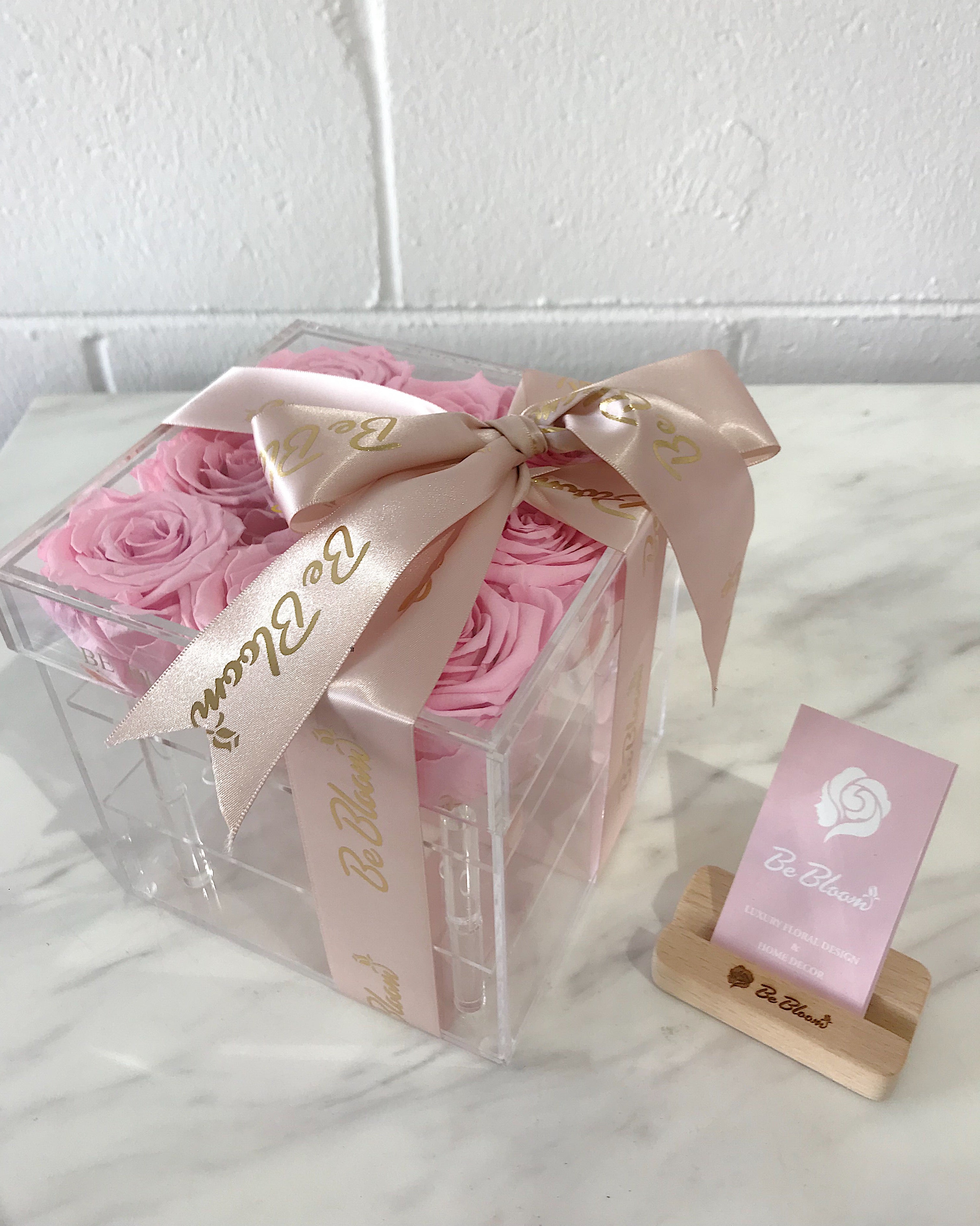 Crystal Box - Preserved Rose