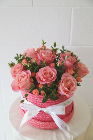 Fresh Rose Basket