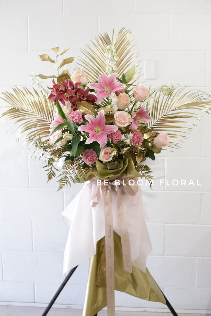 Grand Opening Flower Stand A4