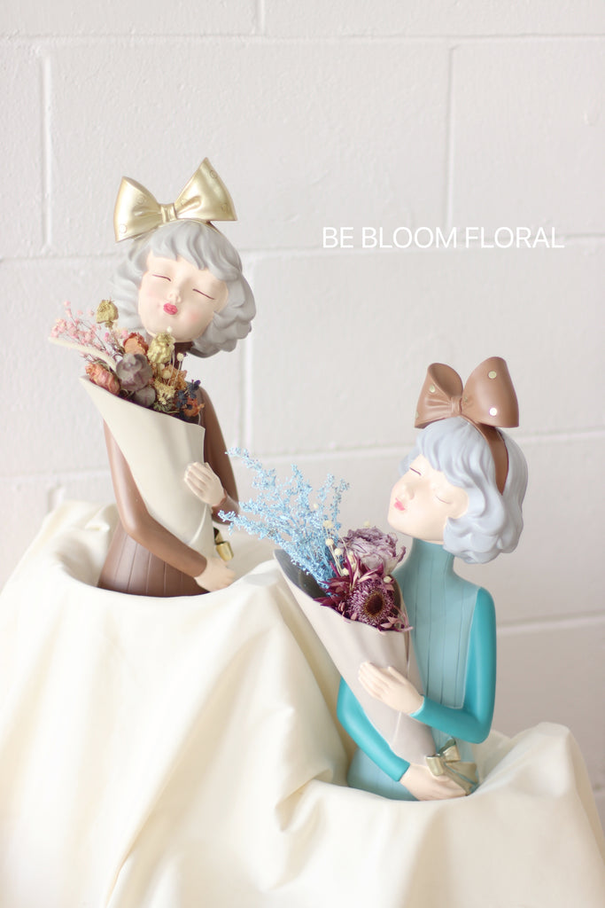 Flower Girl Ceramic Vase