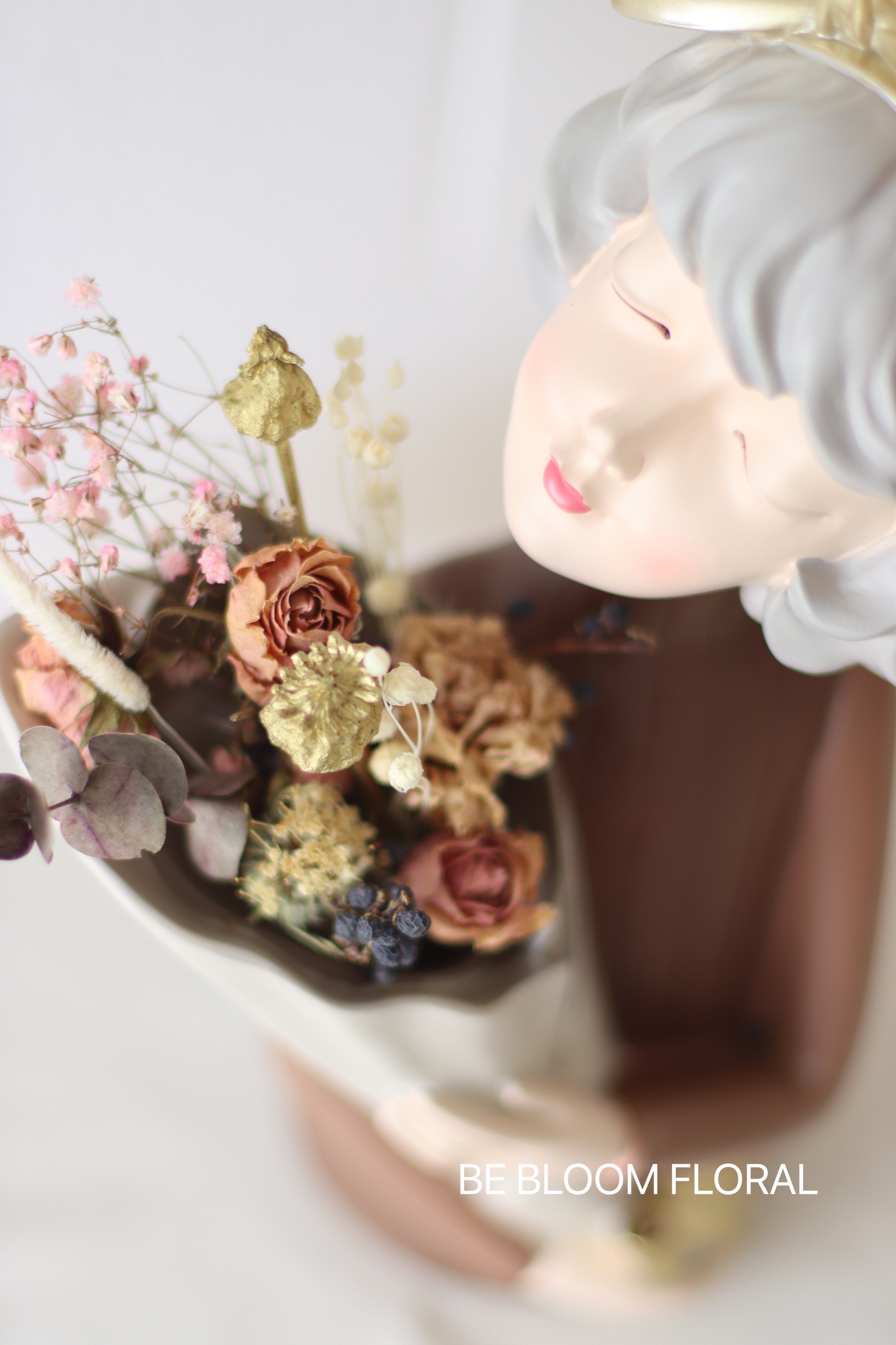 Flower Girl Ceramic Vase