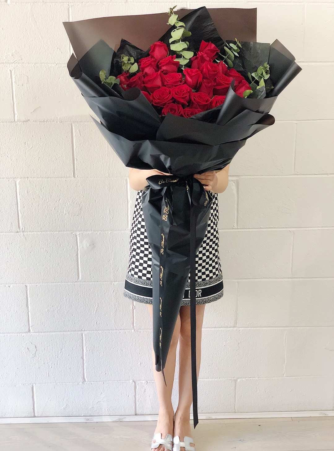 Huge Red Rose Bouquet