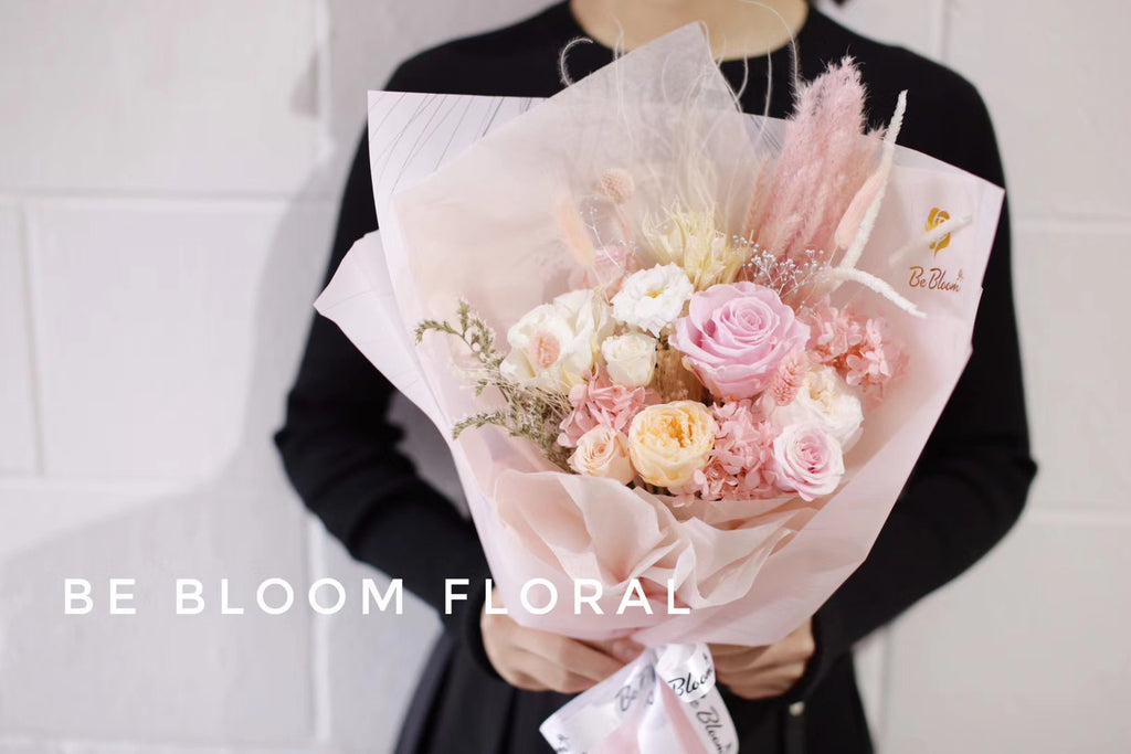 Preserved Mix Flower Bouquet