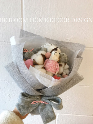 Wool Felt Bouquets